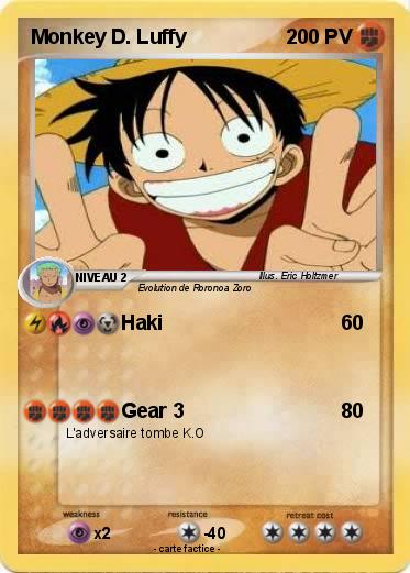 Pokemon Monkey D. Luffy