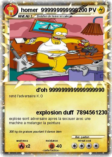 Pokemon homer  999999999999