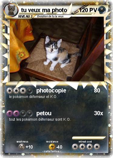 Pokemon tu veux ma photo