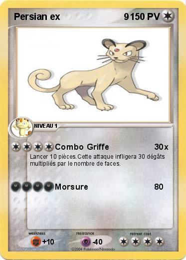 Pokemon Persian ex                         9