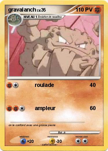 Pokemon gravalanch