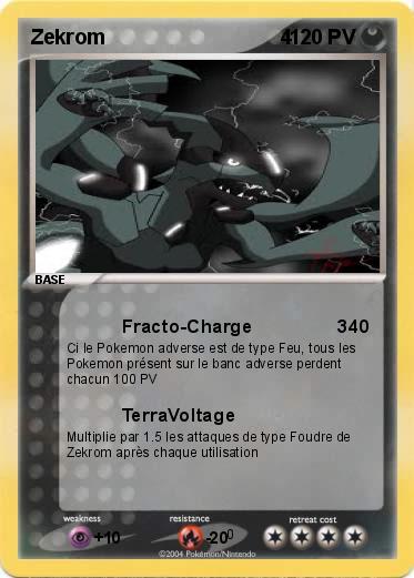Pokemon Zekrom                               4