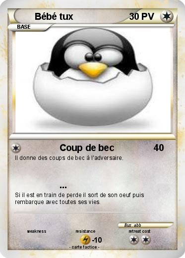 Pokemon Bébé tux