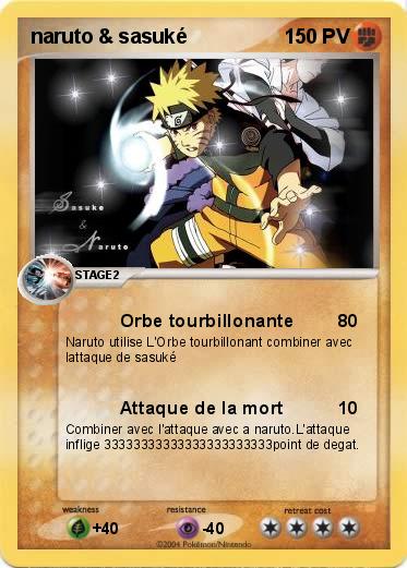 Pokemon naruto & sasuké