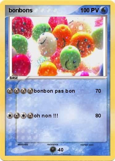 Pokemon bonbons