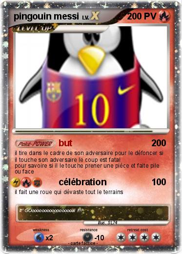 Pokemon pingouin messi