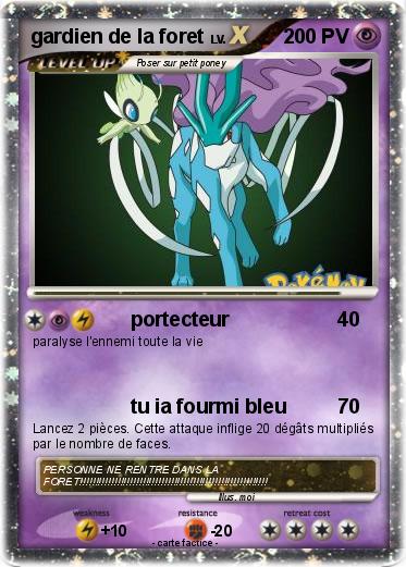 Pokemon gardien de la foret