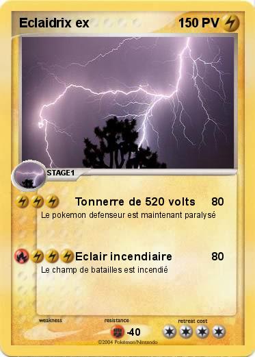 Pokemon Eclaidrix ex