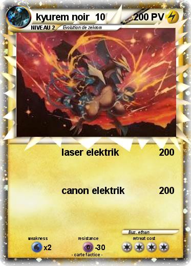 Pokemon kyurem noir  10