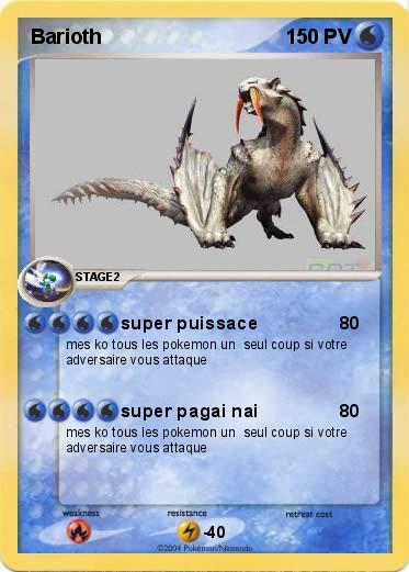 Pokemon Barioth