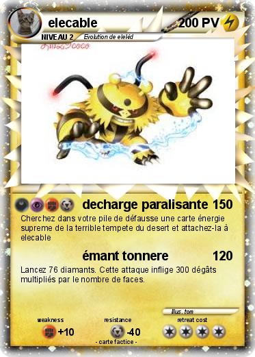 Pokemon elecable