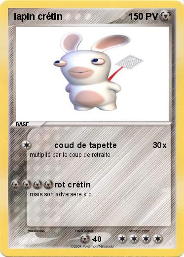 Pokemon lapin crétin