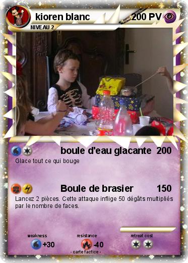 Pokemon kioren blanc