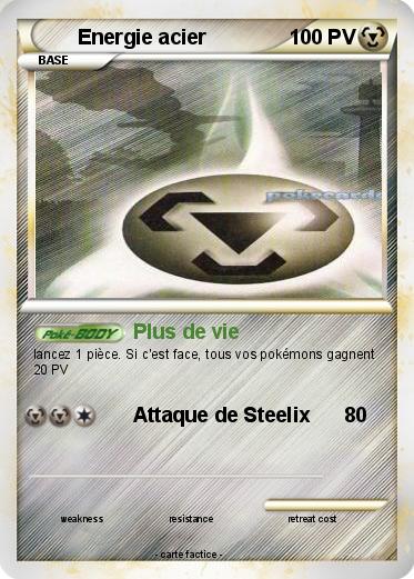 Pokemon Energie acier