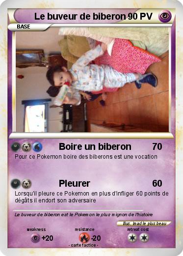 Pokemon Le buveur de biberon