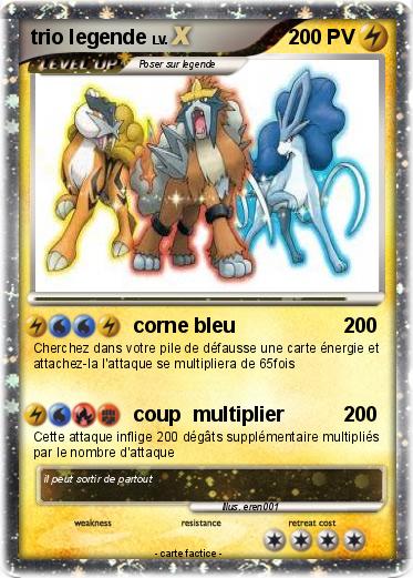 Pokemon trio legende