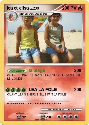 Pokemon lea et elisa
