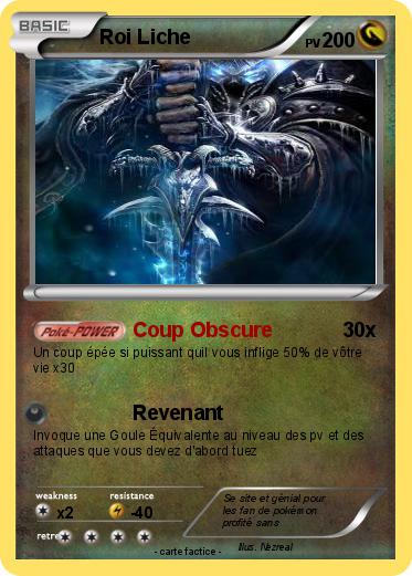 Pokemon Roi Liche