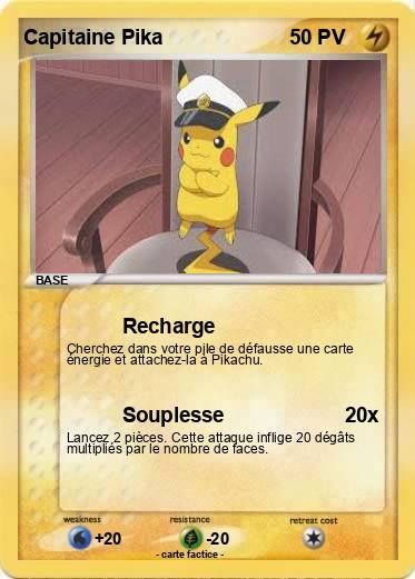 Pokemon Capitaine Pika