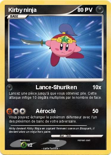 Pokemon Kirby ninja