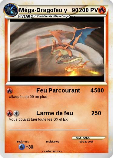 Pokemon Méga-Dragofeu y   90