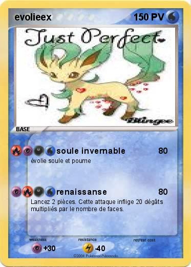 Pokemon evolieex