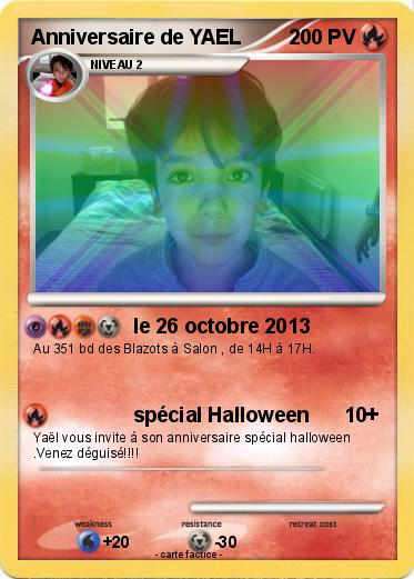 Pokemon Anniversaire de YAEL