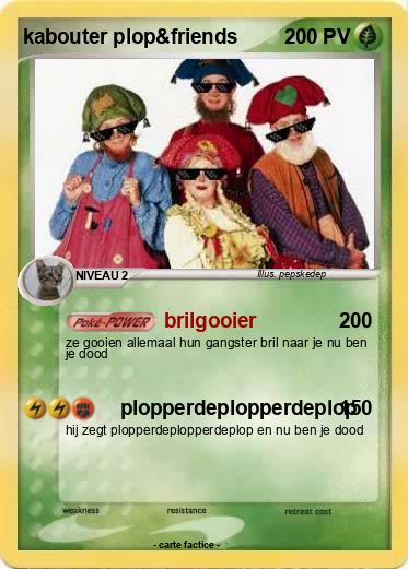 Pokemon kabouter plop&friends
