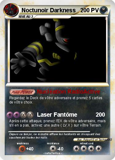 Pokemon Noctunoir Darkness