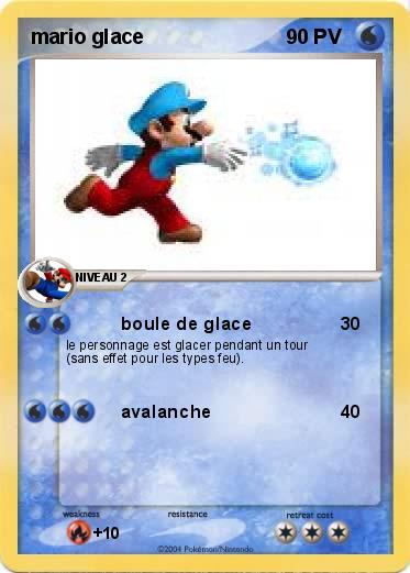 Pokemon mario glace