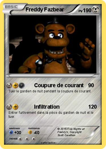 Pokemon Freddy Fazbear