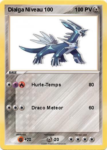Pokemon Dialga Niveau 100