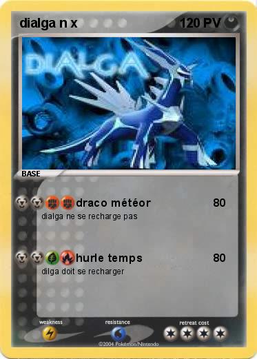 Pokemon dialga n x
