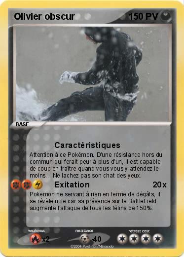 Pokemon Olivier obscur