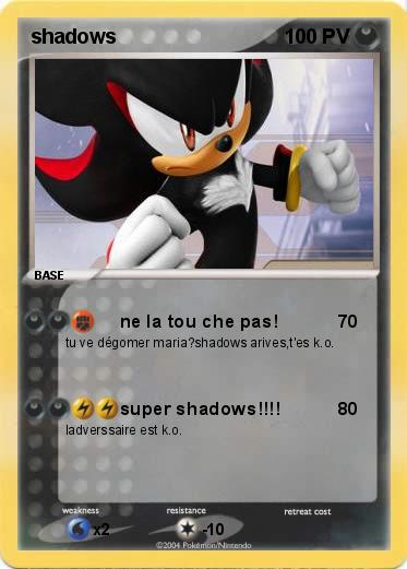 Pokemon shadows