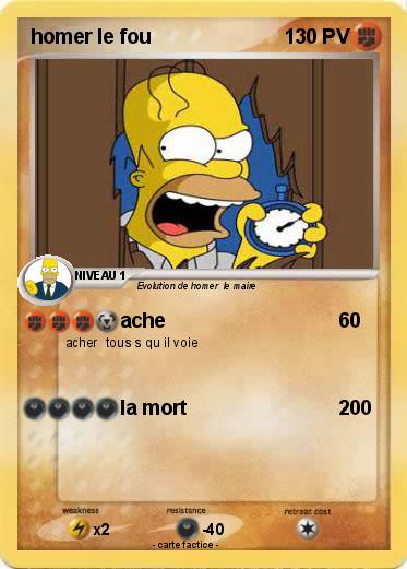 Pokemon homer le fou
