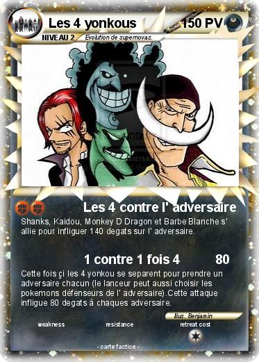 Pokemon Les 4 yonkous