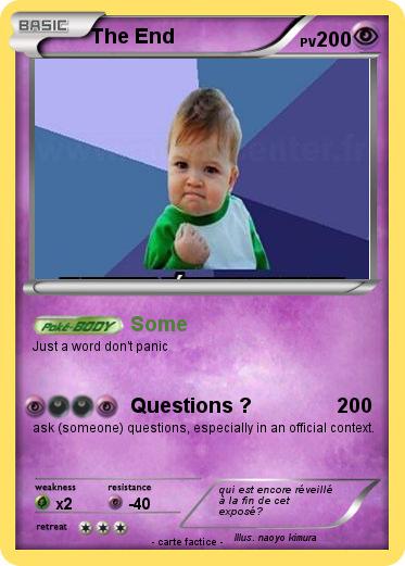 Pokemon The End