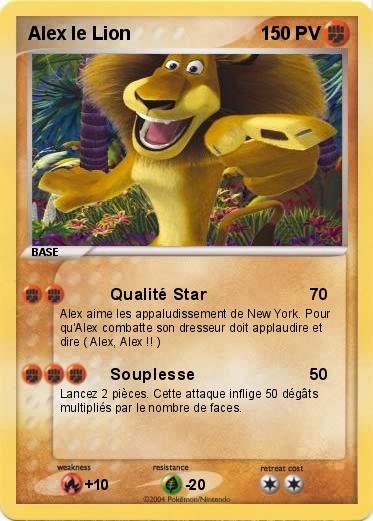 Pokemon Alex le Lion