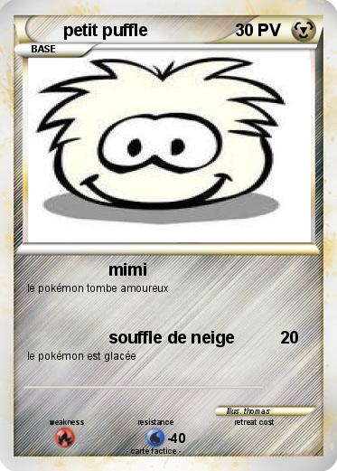 Pokemon petit puffle