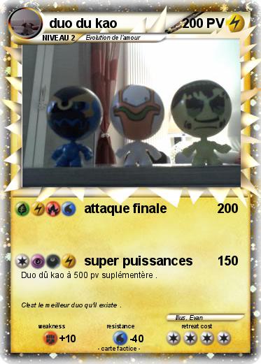 Pokemon duo du kao
