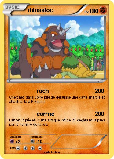 Pokemon rhinastoc