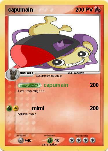 Pokemon capumain