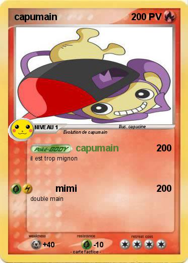 Pokemon capumain