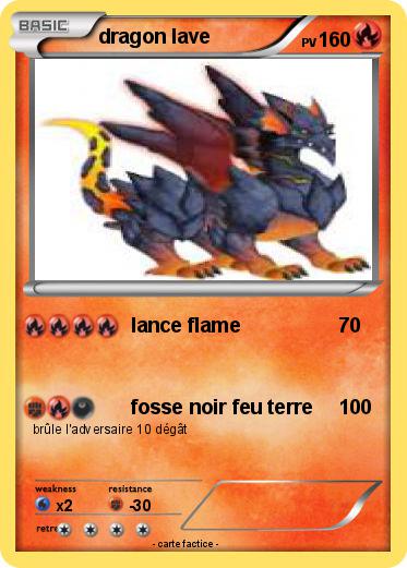 Pokemon dragon lave