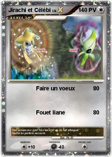 Pokemon Jirachi et Célébi