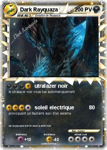 Pokemon Dark Rayquaza