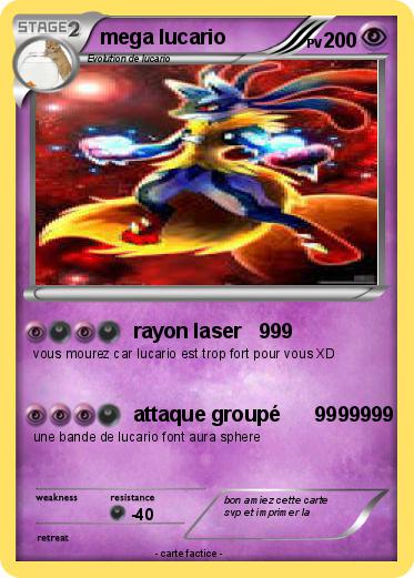 Pokemon mega lucario