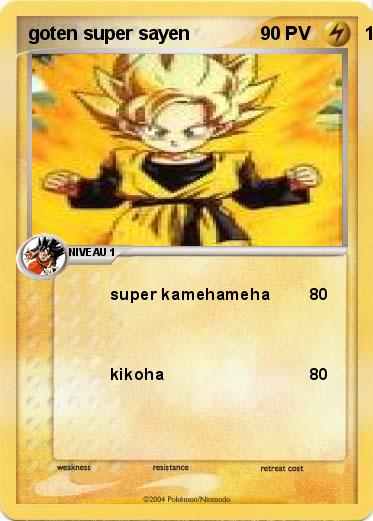 Pokemon goten super sayen                                  1