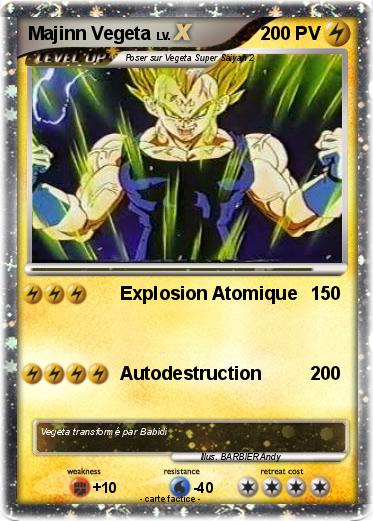 Pokemon Majinn Vegeta